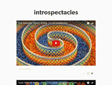 Tablet Screenshot of introspectacles.com